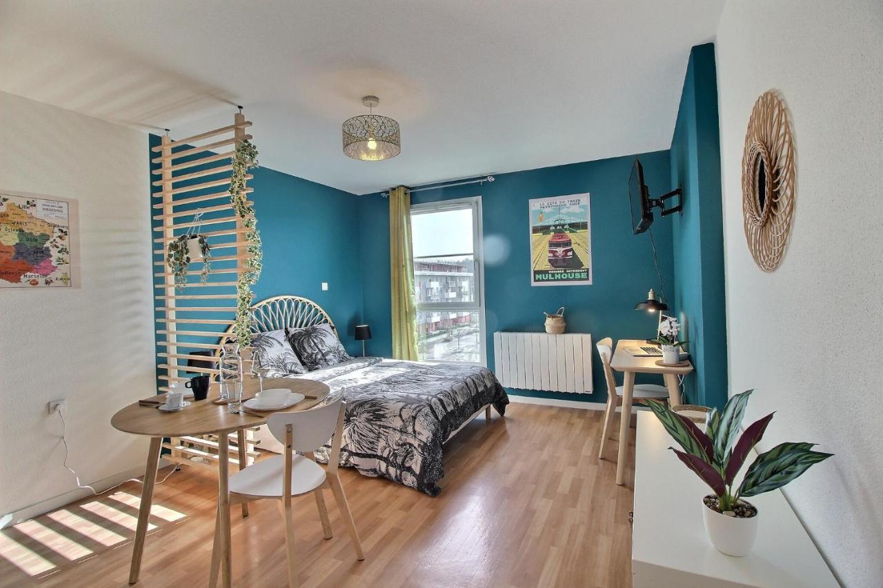 NOUVEAU #BIEN DORMIR à l'OCÉANIC #COSY#CENTRE.VILLE# Mulhouse Exterior foto