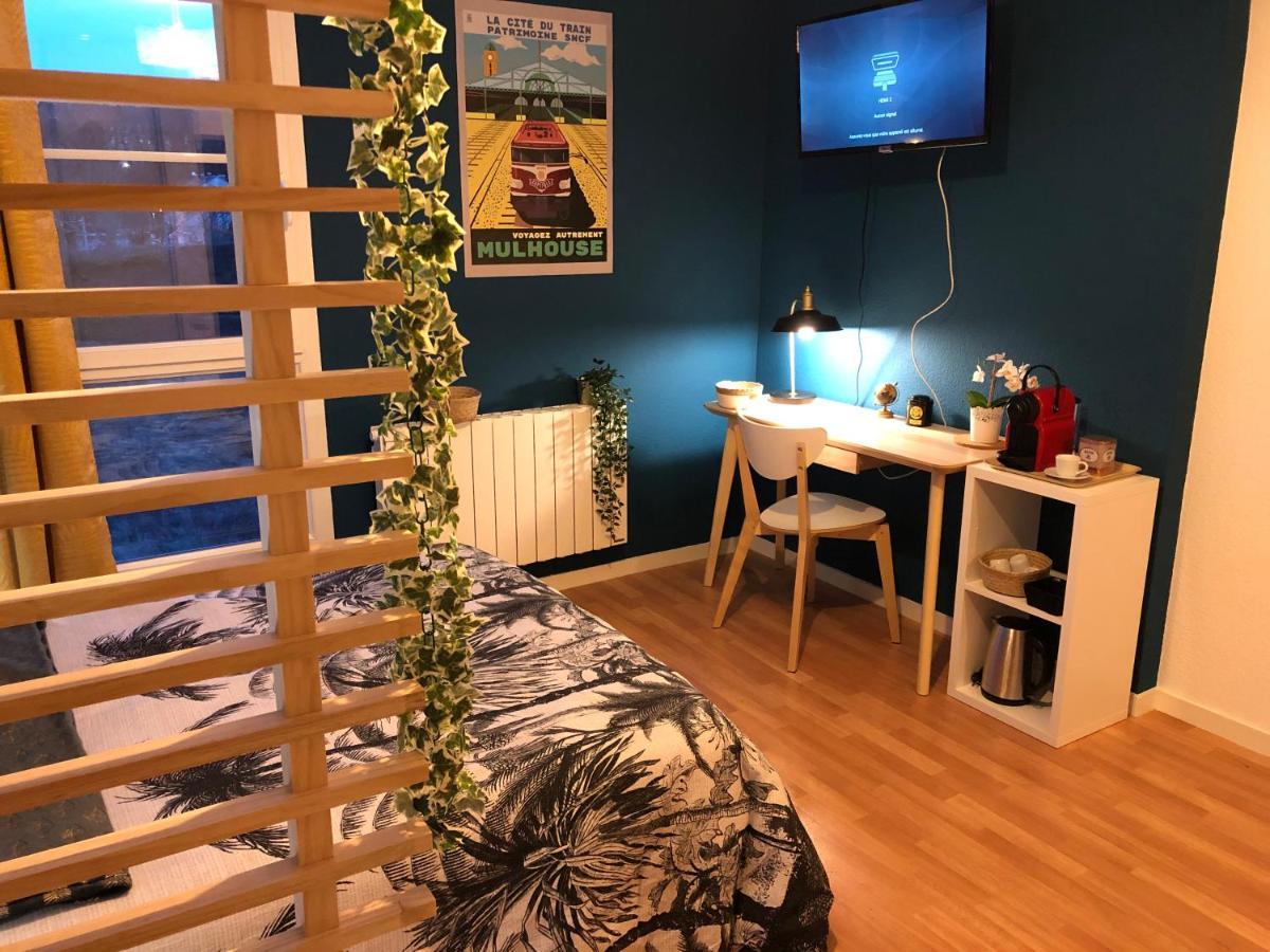 NOUVEAU #BIEN DORMIR à l'OCÉANIC #COSY#CENTRE.VILLE# Mulhouse Exterior foto
